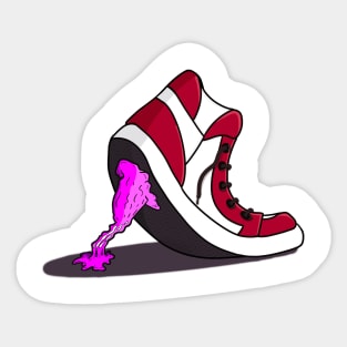 Shoe Gum Sticker